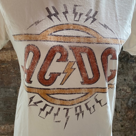 High Voltage AC/DC Band Tee - Picture 4 of 7